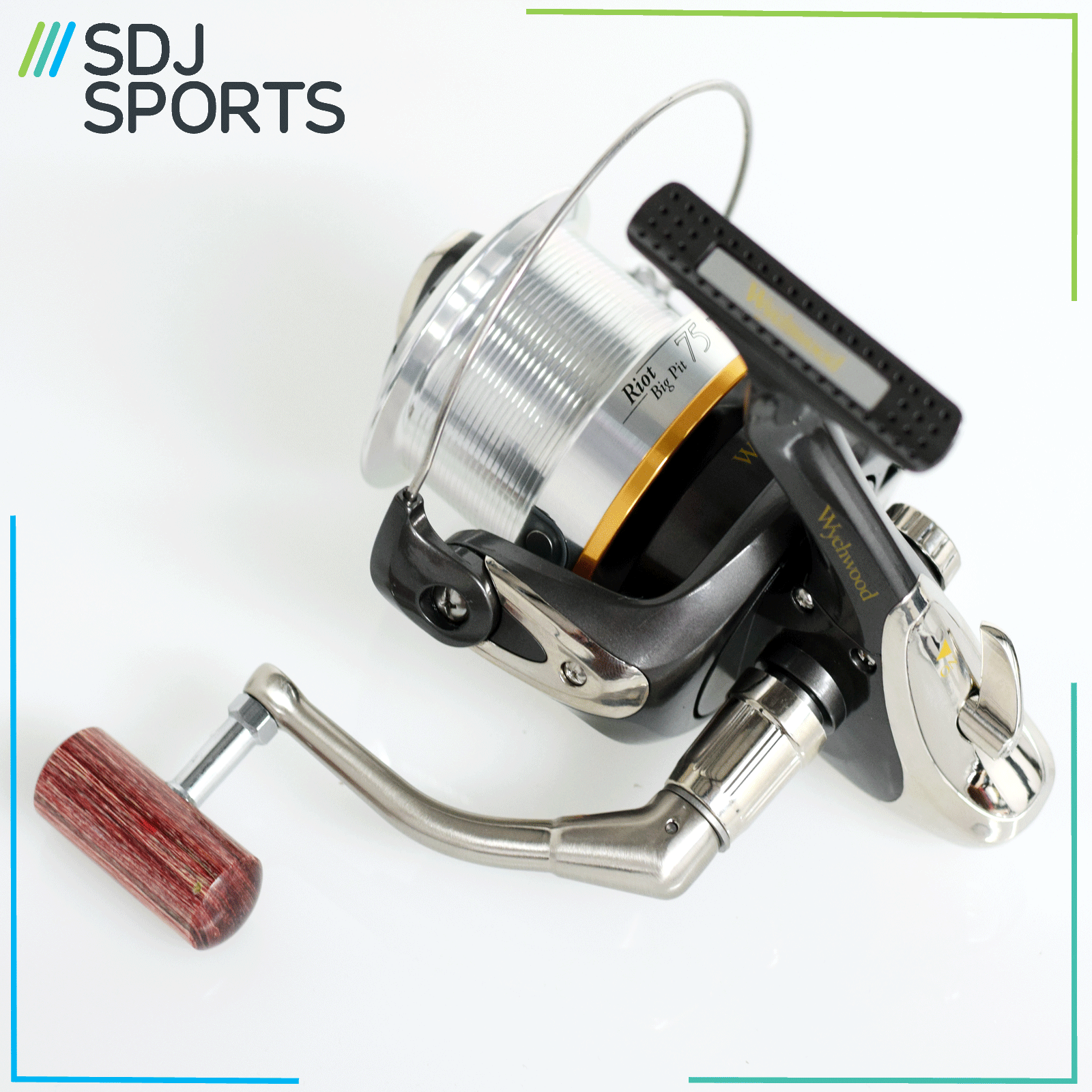 WYCHWOOD RIOT BIG PIT 65 & RIOT BIG PIT 75 COARSE & CARP FISHING REEL