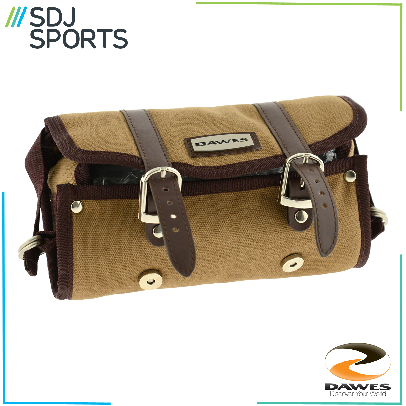 canvas bike saddle bag