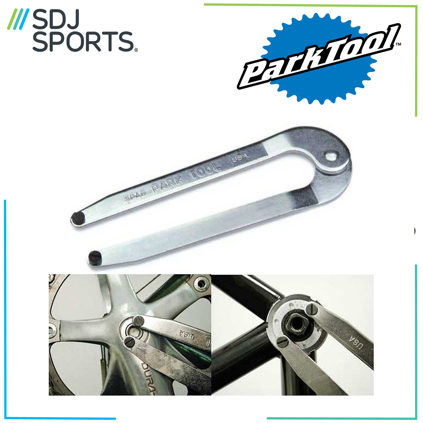 PARK TOOL SPA6 ADJUSTABLE PIN SPANNER BIKE BOTTOM BRACKET CYCLE