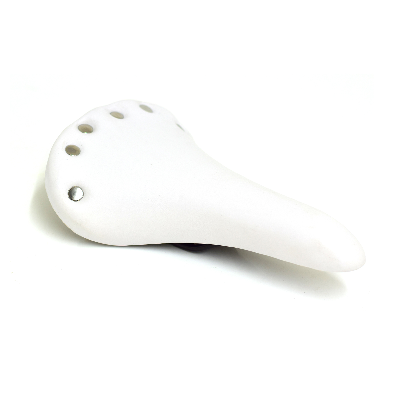 RIVETED ROAD BIKE SADDLE FIXIE SINGLESPEED FIXED GEAR BICYCLE CYCLE SEAT RIVETS - Picture 15 of 17