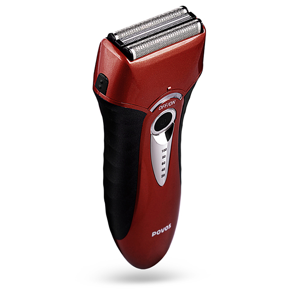 POVOS Foil Shaver 1.5h Rechargeable Washable Razor Trimmer Cordless Men