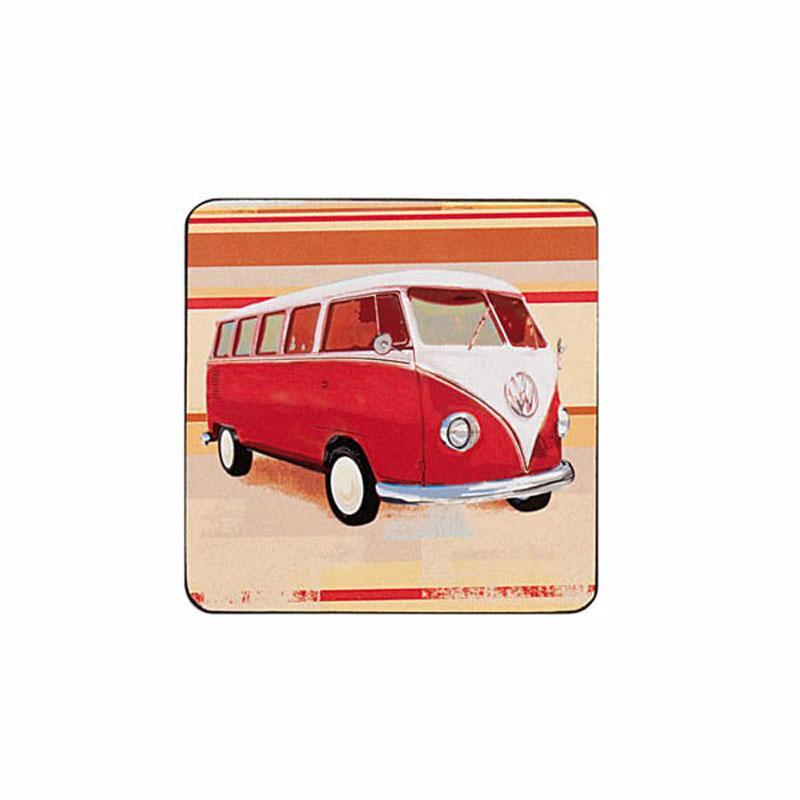 Tabletalk Camper Van Coasters Set of 6 supplied by Denby Pottery
