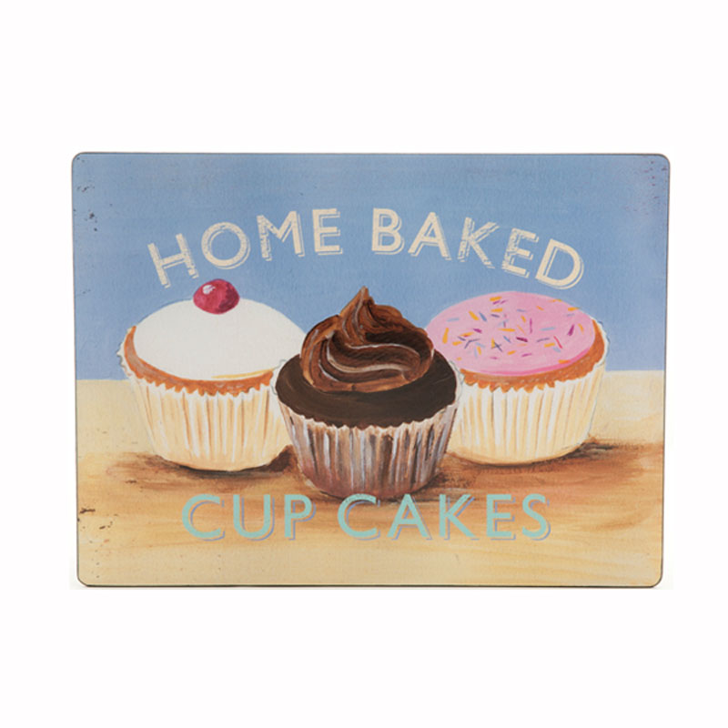 Tabletalk Cupcake Placemats Set of 6 supplied by Denby Pottery