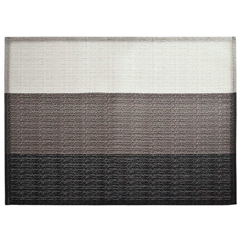 Denby Pottery Lifestyle Woven Vinyl Placemat Tri Stripe Demiba