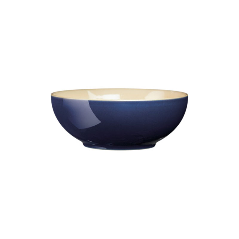 Denby Pottery Cook And Dine Royal Blue Soup/cereal Bowl Demiba