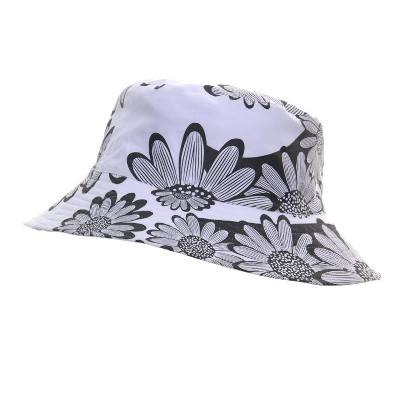 Ladies & Girls Fashion Floral Pattern Summer Reversible Bucket Hat eBay