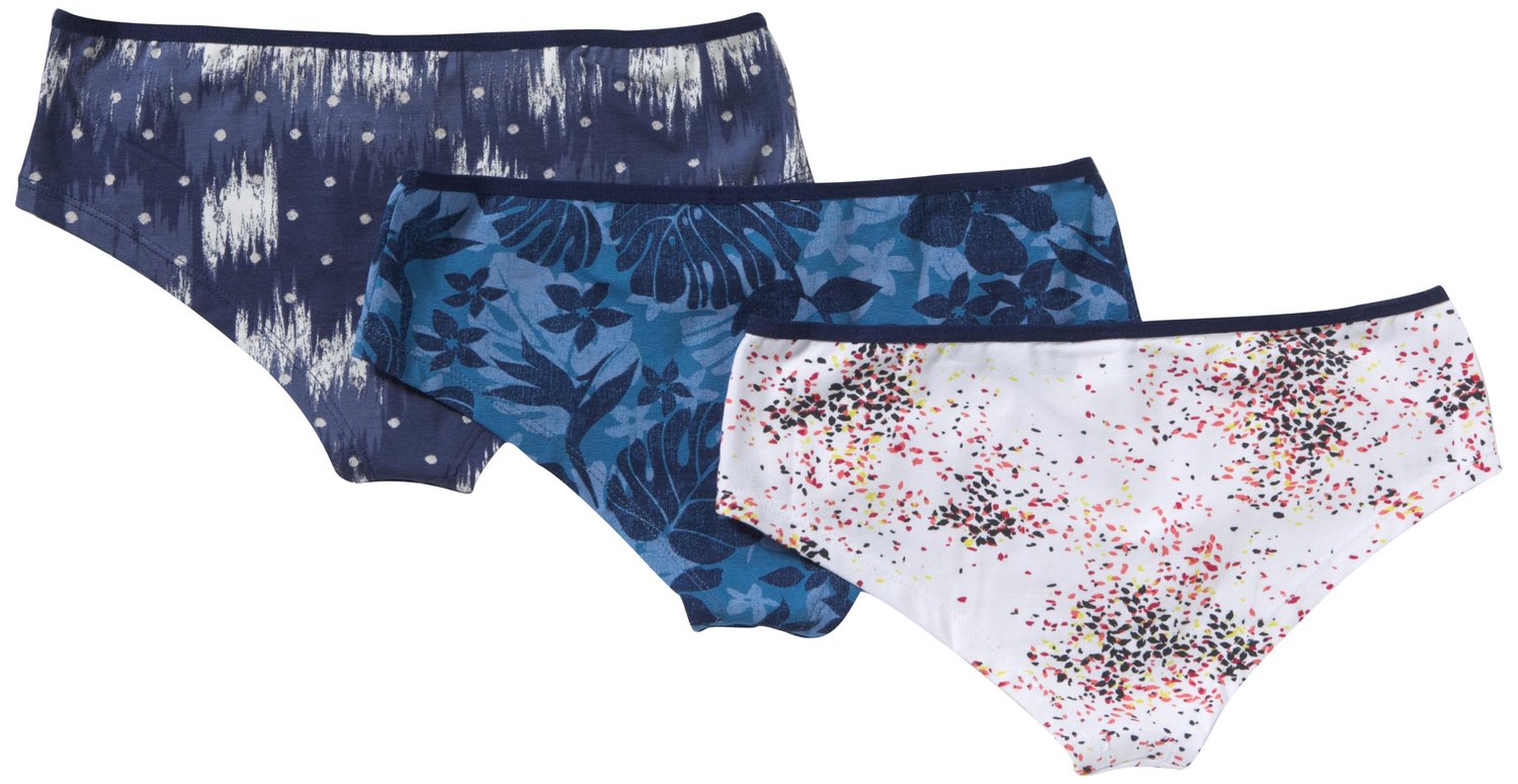 Roxy Women's Pack of 3 Gold Rush Boy Leg Panties Underwear eBay