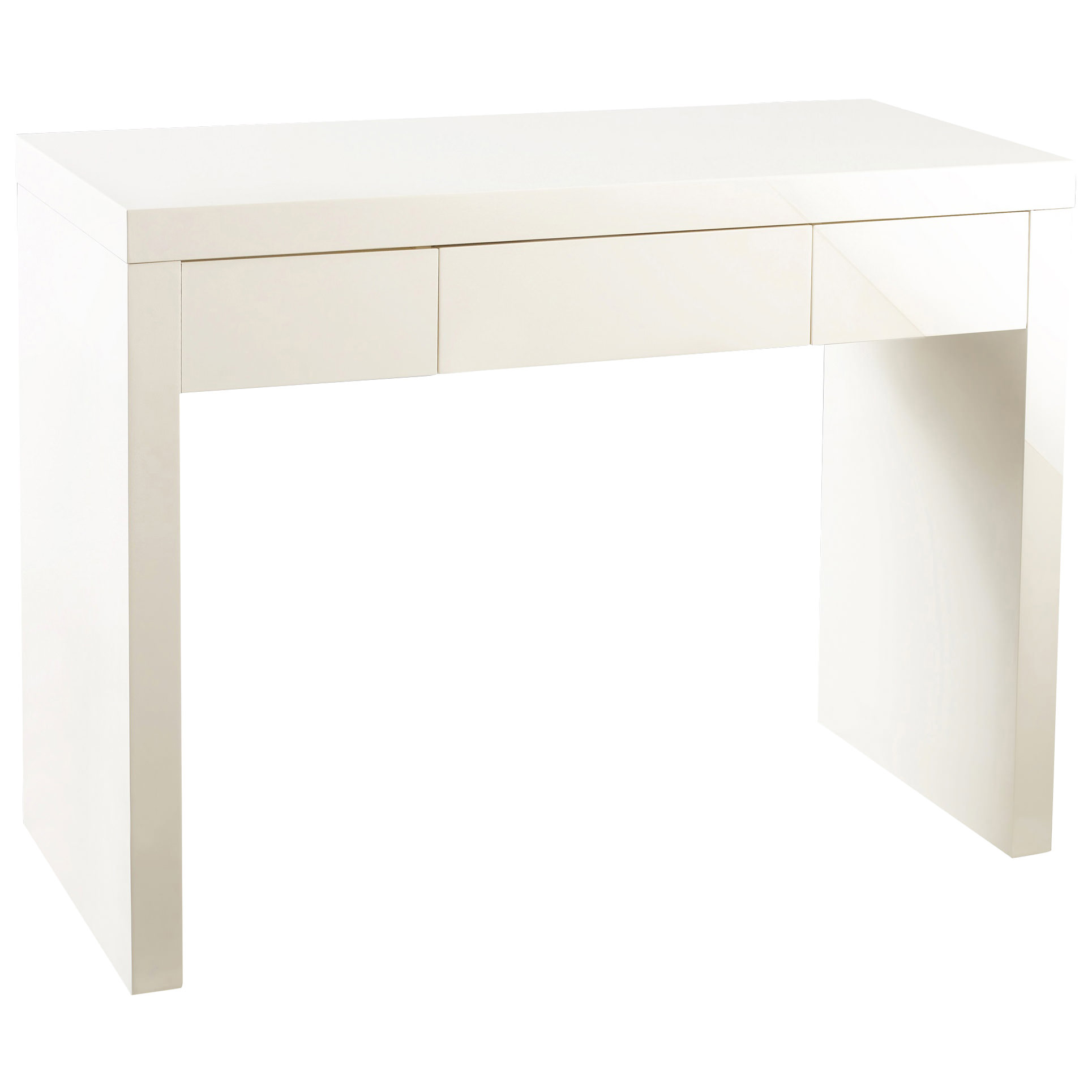 High Gloss Finish 1 Drawer Dressing Table Desk Grey Cream eBay