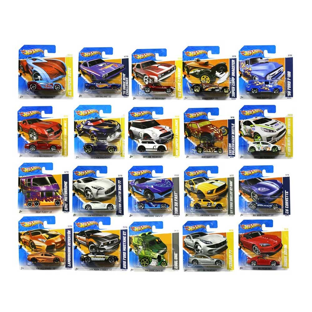 Hot Wheels Set of Twenty Random Cars/Models eBay