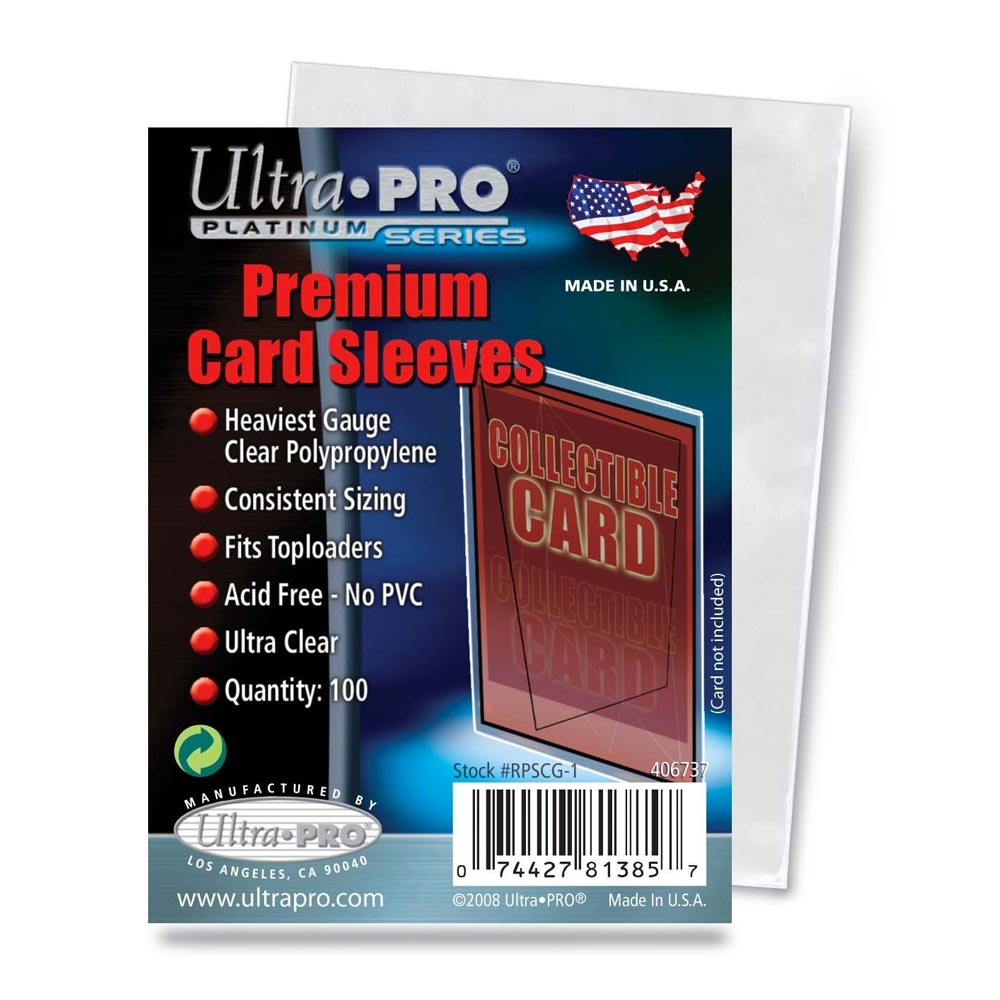 Ultra Pro Platinum Series Premium Card Sleeves (100 pack) eBay