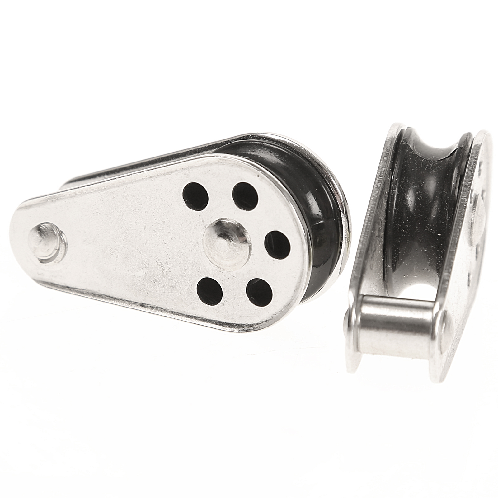 2 x AISI 316 Marine Grade Stainless Steel Sailing Pulley Block Ship