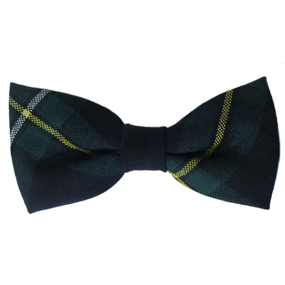 Mens Tartan/Plaid Black Watch Douglas Royal Stewart 100 Wool PreTied