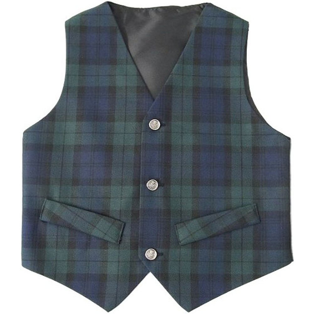 Tartanista Boys Tartan/Plaid Waistcoat/Vest Age 16