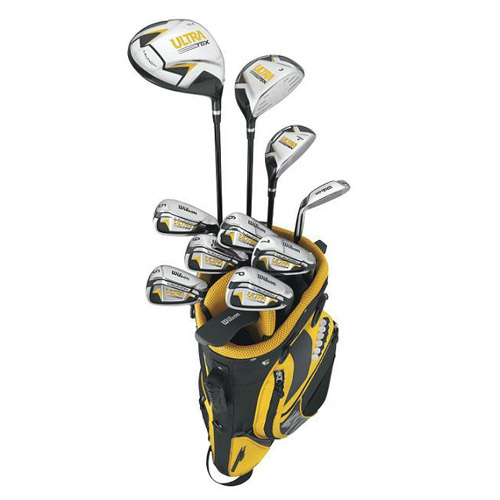 Wilson Ultra TDX ALL Full Golf Club Set & Stand Bag NEW! Men's Golf