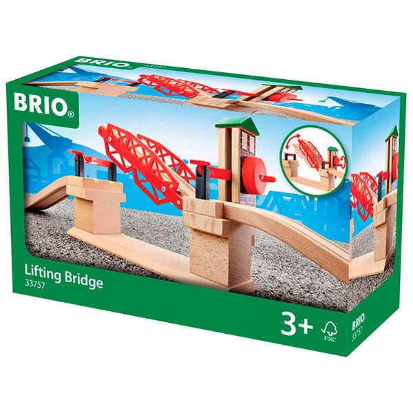 BRIO Wooden Railway Train Set Track Accessories, Stations, Turntables