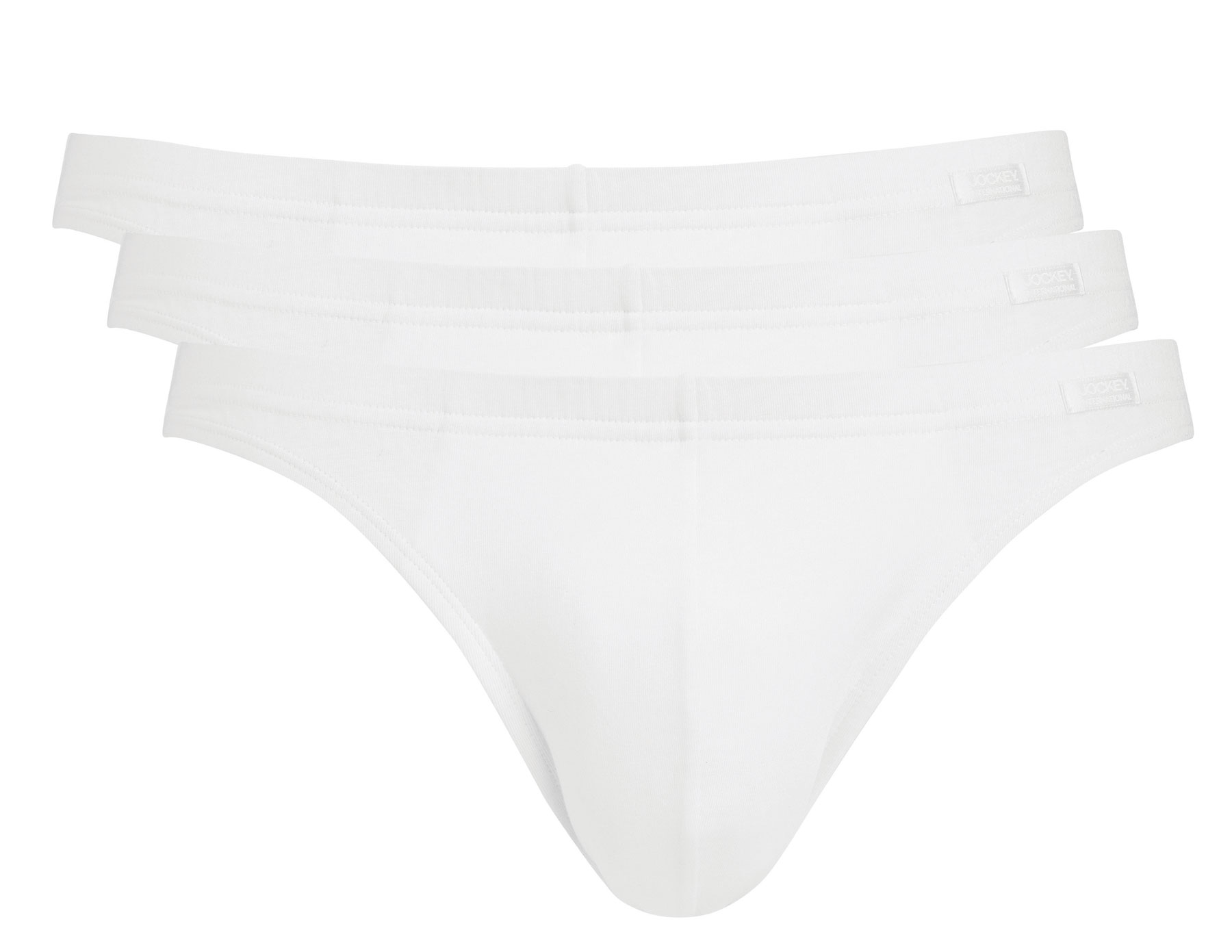 Mens Jockey Designer CottonLycell Stretch Mini Briefs Underwear 3 pack