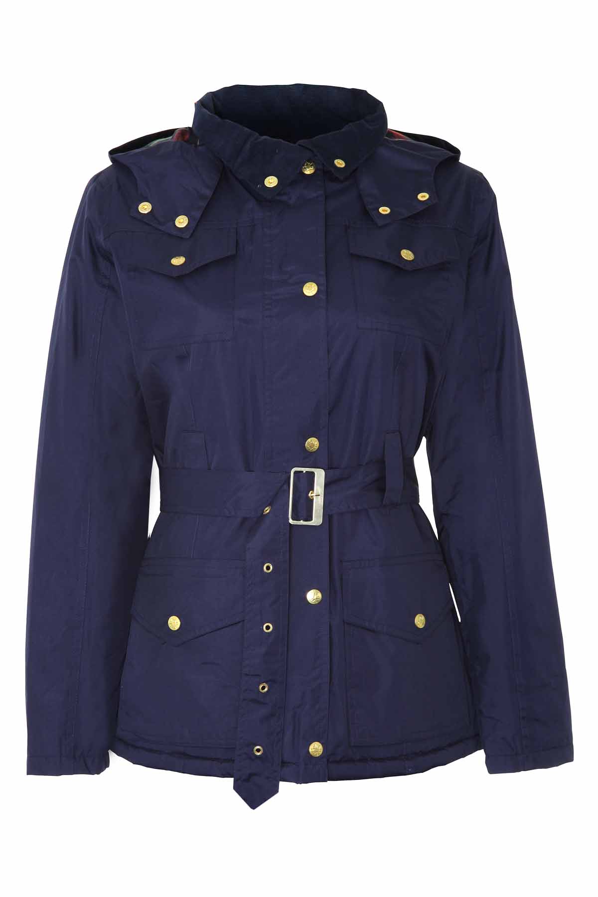 Champion Country Estate Womens Braemar Belt Zip & Hood Winter Coat 1621 | eBay