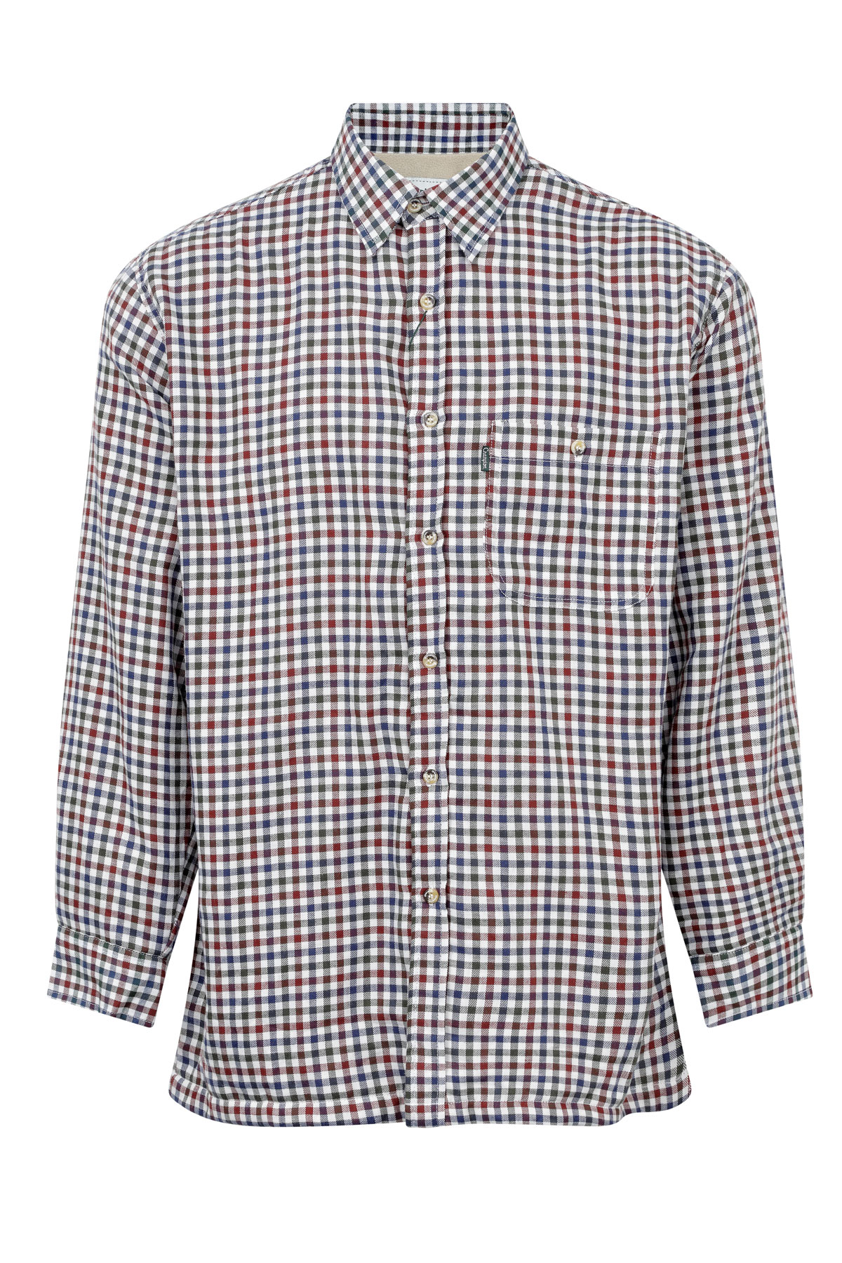 Champion para Hombre Heathfield país Lana Forrada De camisa de mangas largas