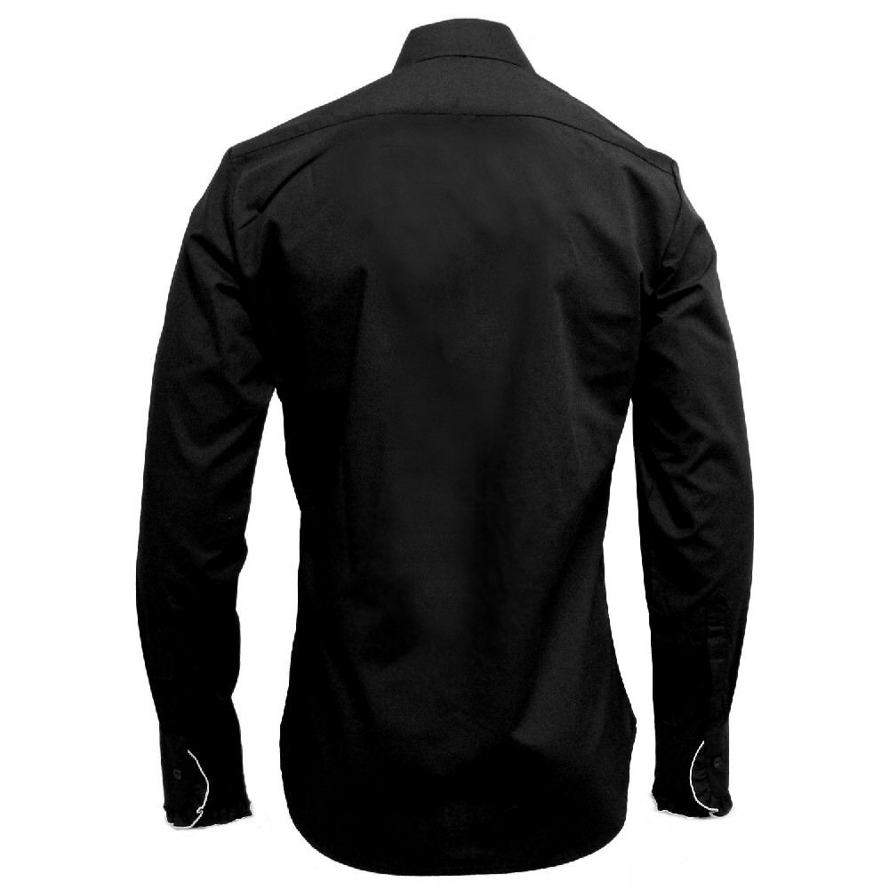 Mens Chenaski Ruffle Ruche Frill Dinner Tuxedo Retro 70s Shirt