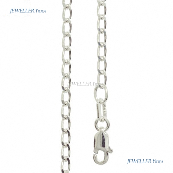 New 925 Sterling Silver Curb Link Bracelet Bee Sterling Silver Curb Link Chain Bracelet Silver Bracelet 1401519 A