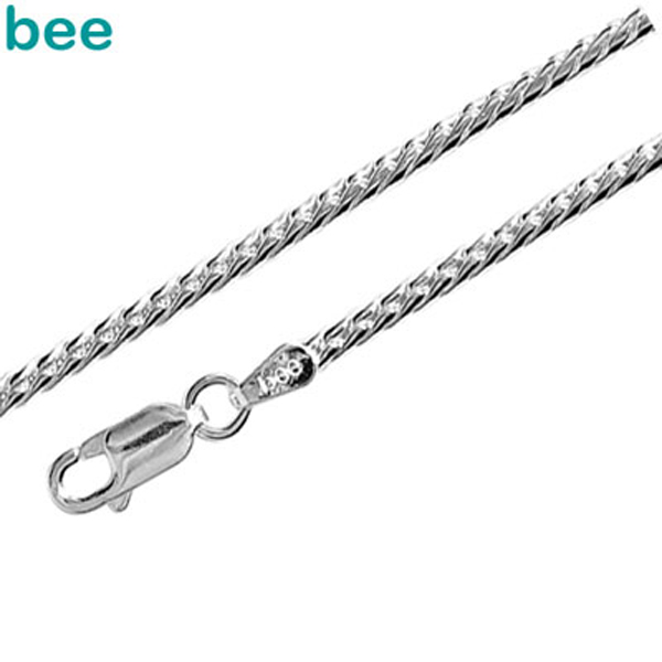 New Heavy 925 Sterling Silver Snake Chain 45 cm. Bee Fashion Sterling Silver Lobster Claw Clasps Snake Chain Silver Necklace 1410645 B New Heavy 925 Sterling Silver Snake Chain 45 cm. Bee Fashion Sterling Silver Lobster Claw Clasps Snake Chain Silver Necklace 1410645 B