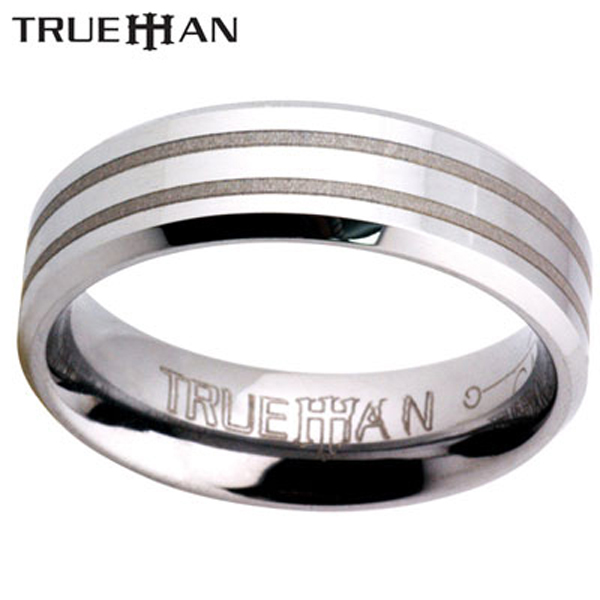 New-Groovy-Tungsten-Carbide-Band-Mens-Ring-Size-W-1-2-11-5-81054WX