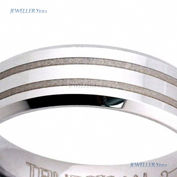 New Tungsten Ring Groovy US Size 11.5 Bee Tungsten Band Trueman Carbide Mens Ring W 1/2 11.5 81054WX D