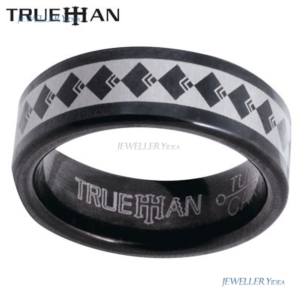 New Black Tungsten Ring US Size 11.5 Bee Unique Tungsten Band Trueman Carbide Mens Ring W 1/2 11.5 81090WX A New Black Tungsten Ring US Size 11.5 Bee Unique Tungsten Band Trueman Carbide Mens Ring W 1/2 11.5 81090WX A