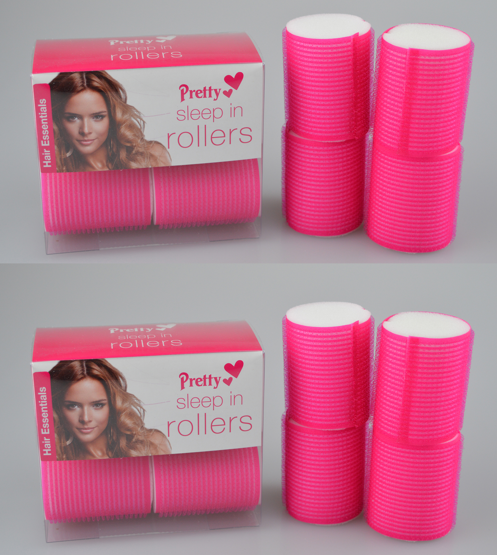 Hair Rollers Sleep In Curls Curly Style Night Self Grip Sponge 48mm eBay