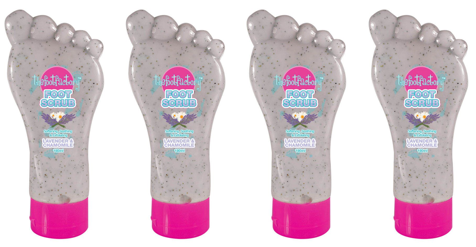 Foot Feet Scrub Exfoliating Lavender Chamomile Soft Smooth Pedicure