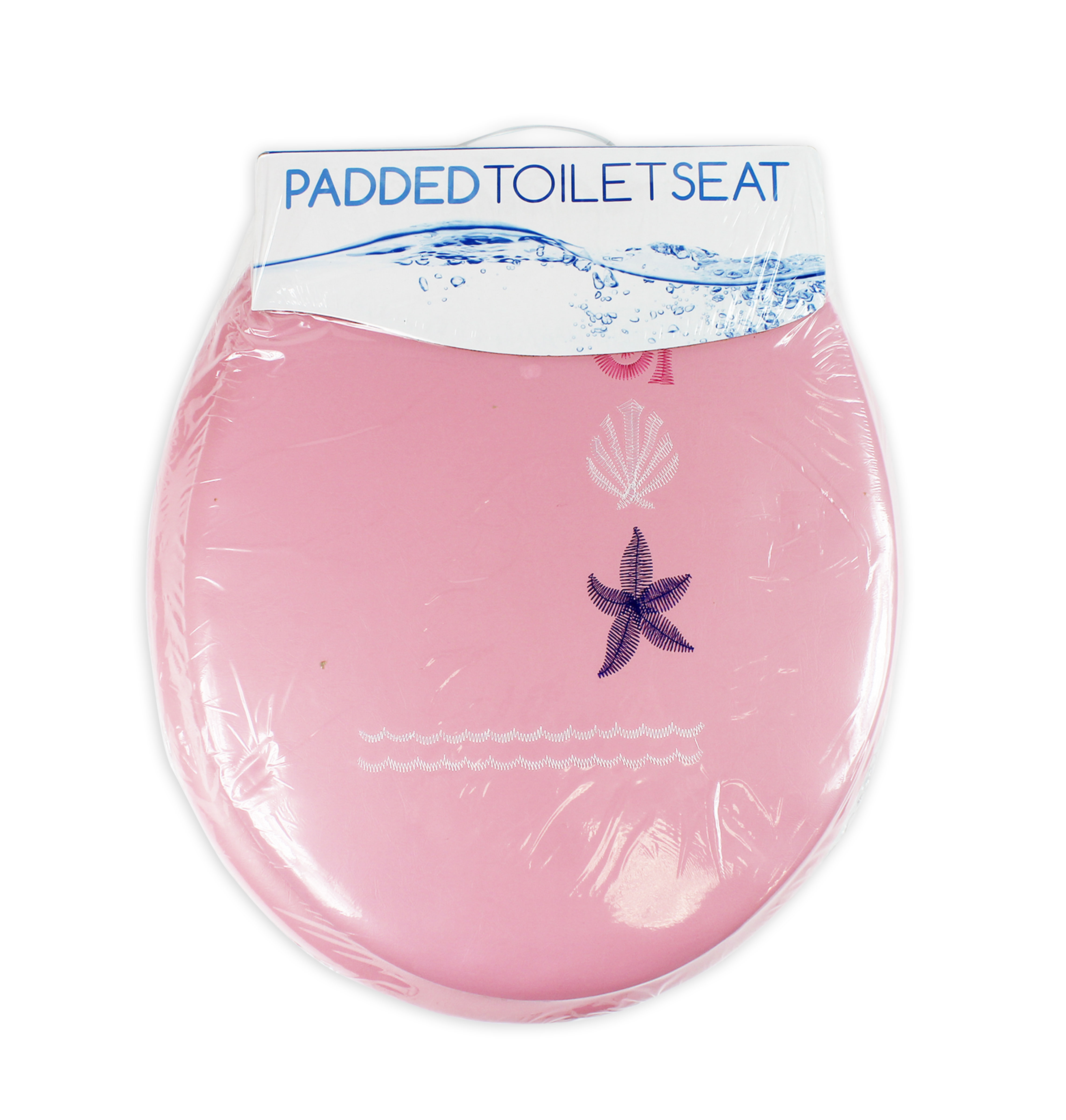 Soft Padded Toilet Seat With Embroidered Design & High Density Foam Cushioning eBay