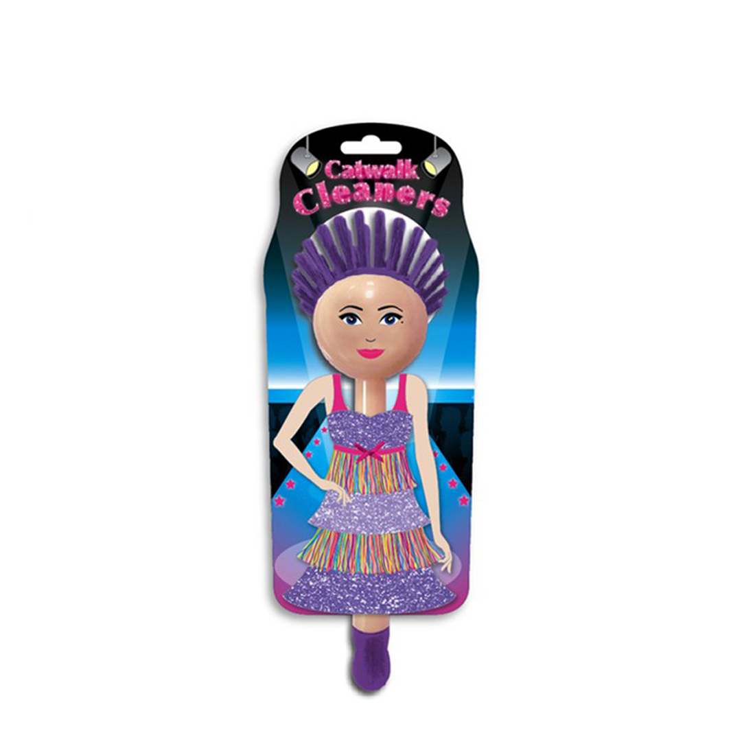 "Catwalk Cleaners" Washing Up Dish Brush in Novelty Doll Design eBay