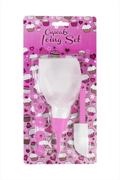 Cupcake Icing Set Decorating Bag Nozzle Cake Pastry Tips ...