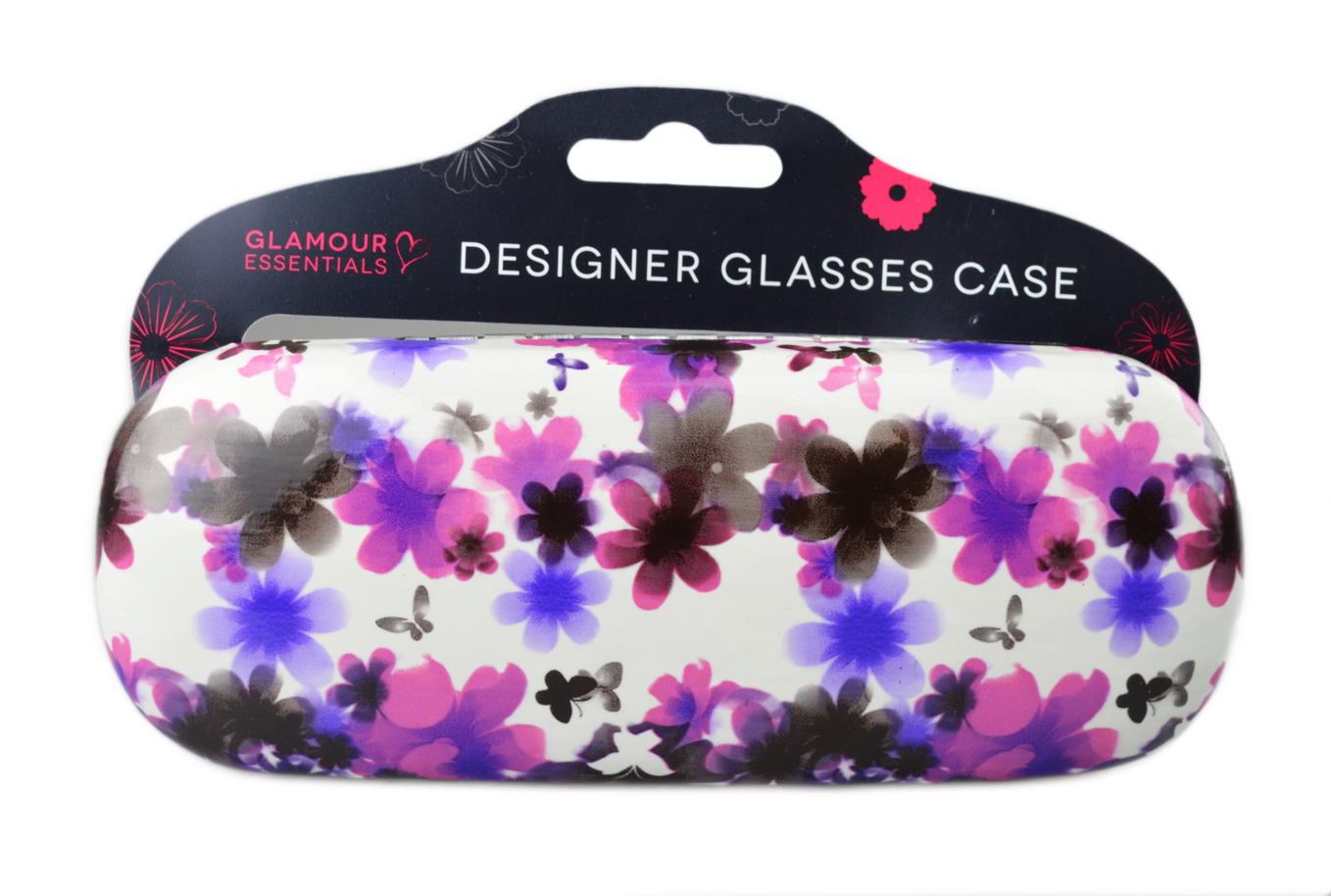 "Glamour Essentials" Designer Hard Glasses Case for Ladies High
