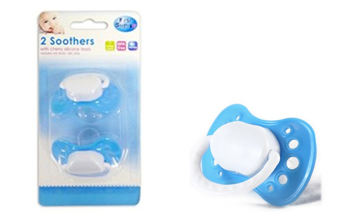 First Steps Soothers and Dummies for Baby with Cherry & Orthodontic
