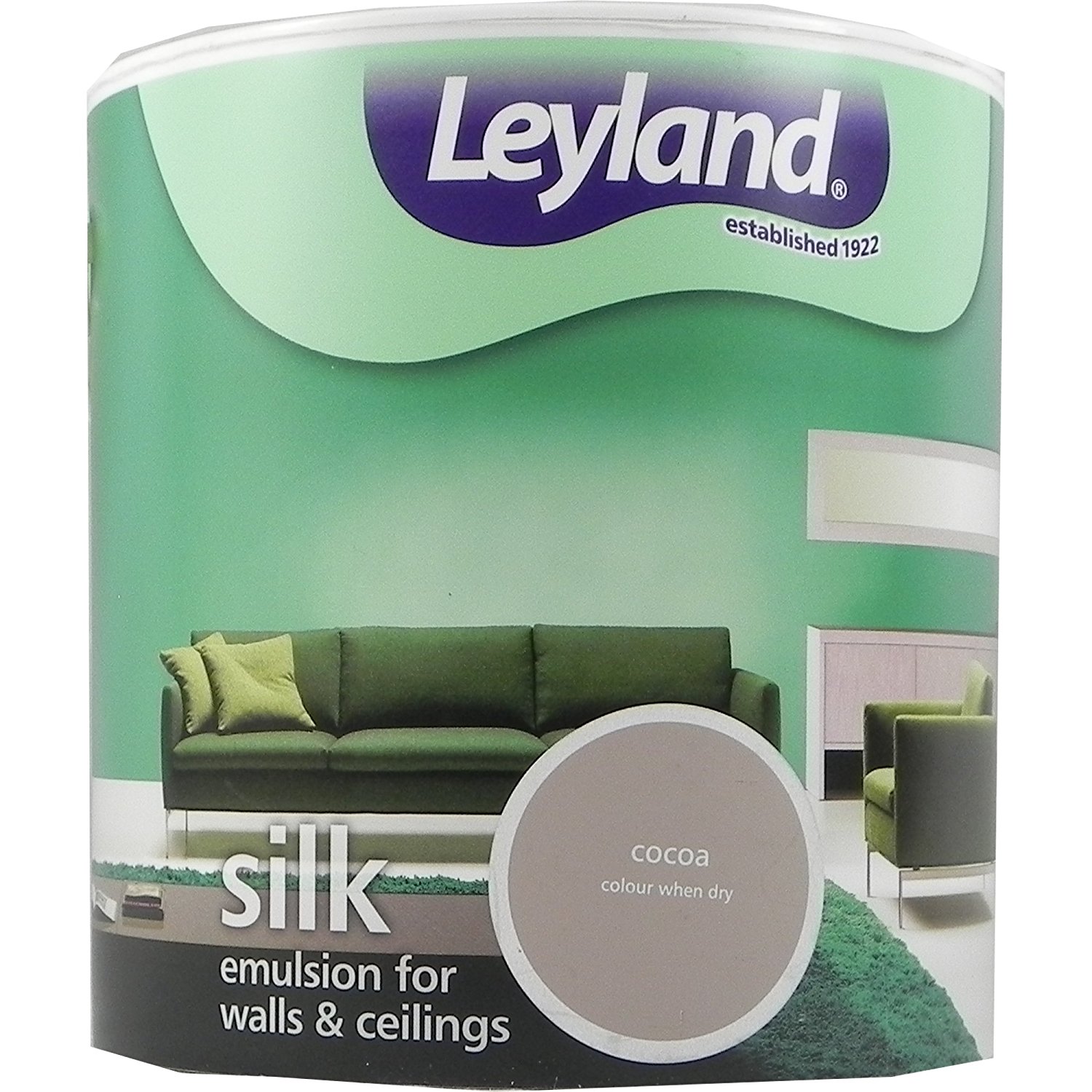 Leyland Paint Silk Emulsion Water Based Vinyl Interior Magnolia