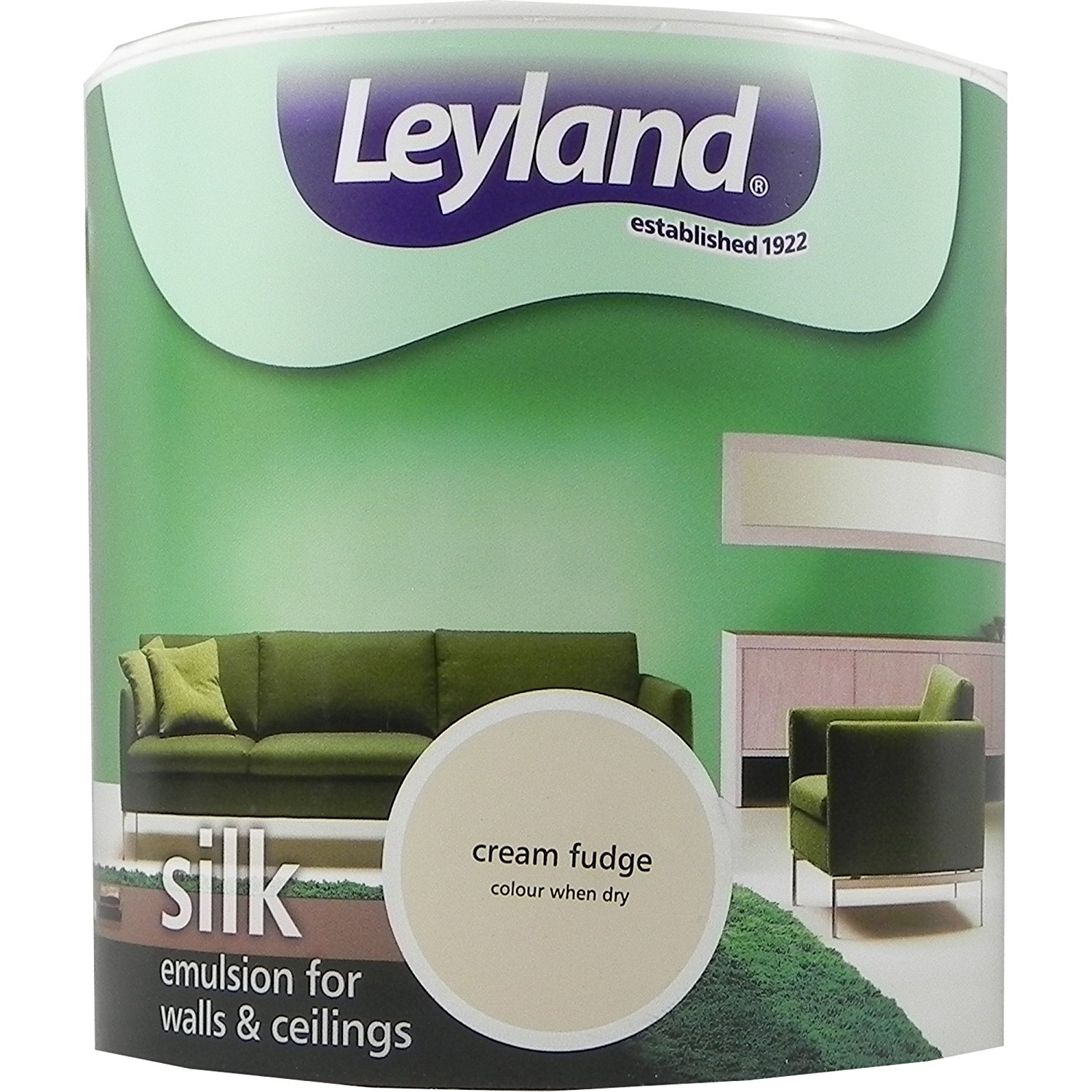 Leyland Paint Silk Emulsion Water Based Vinyl Interior Magnolia