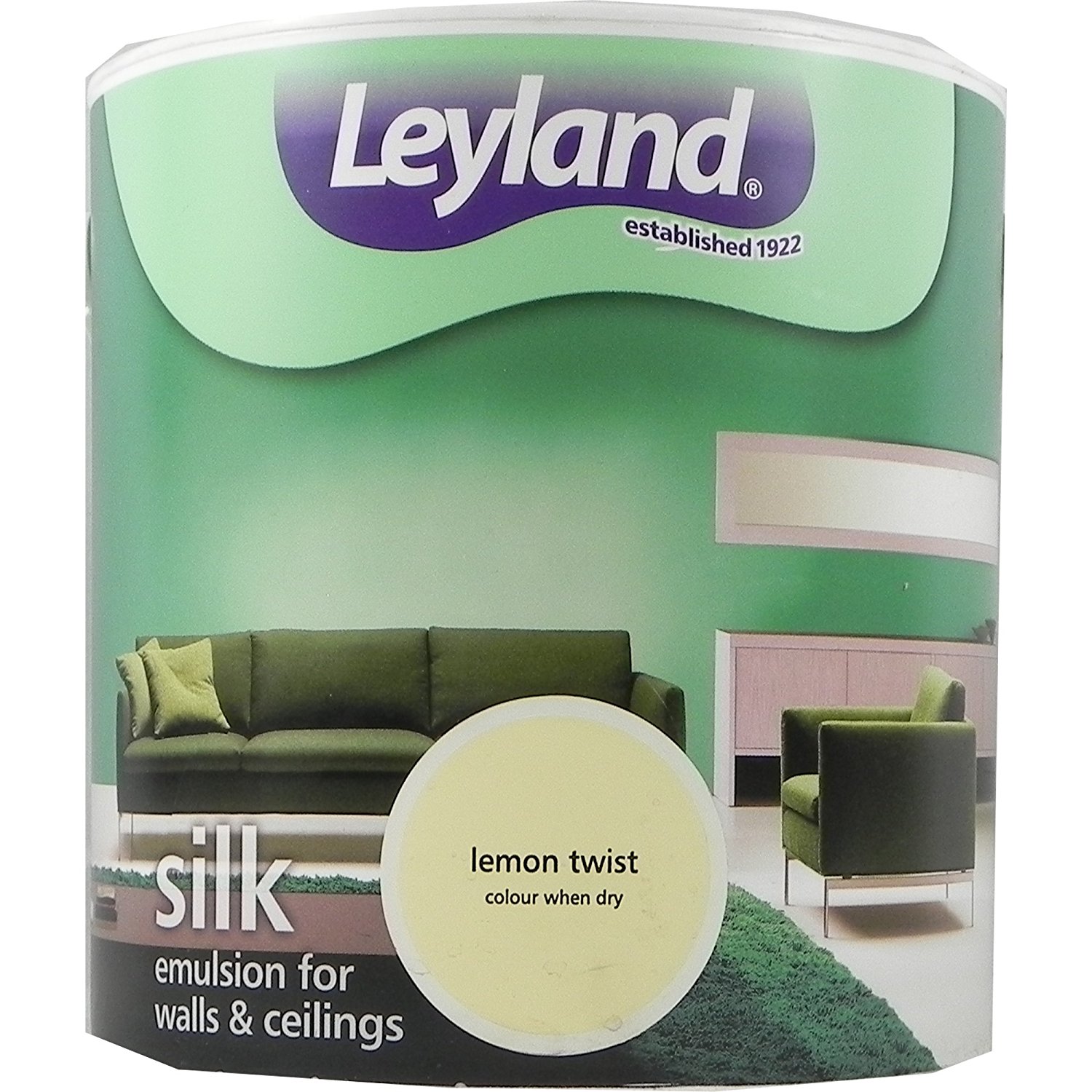 Leyland Paint Silk Emulsion Water Based Vinyl Interior Magnolia