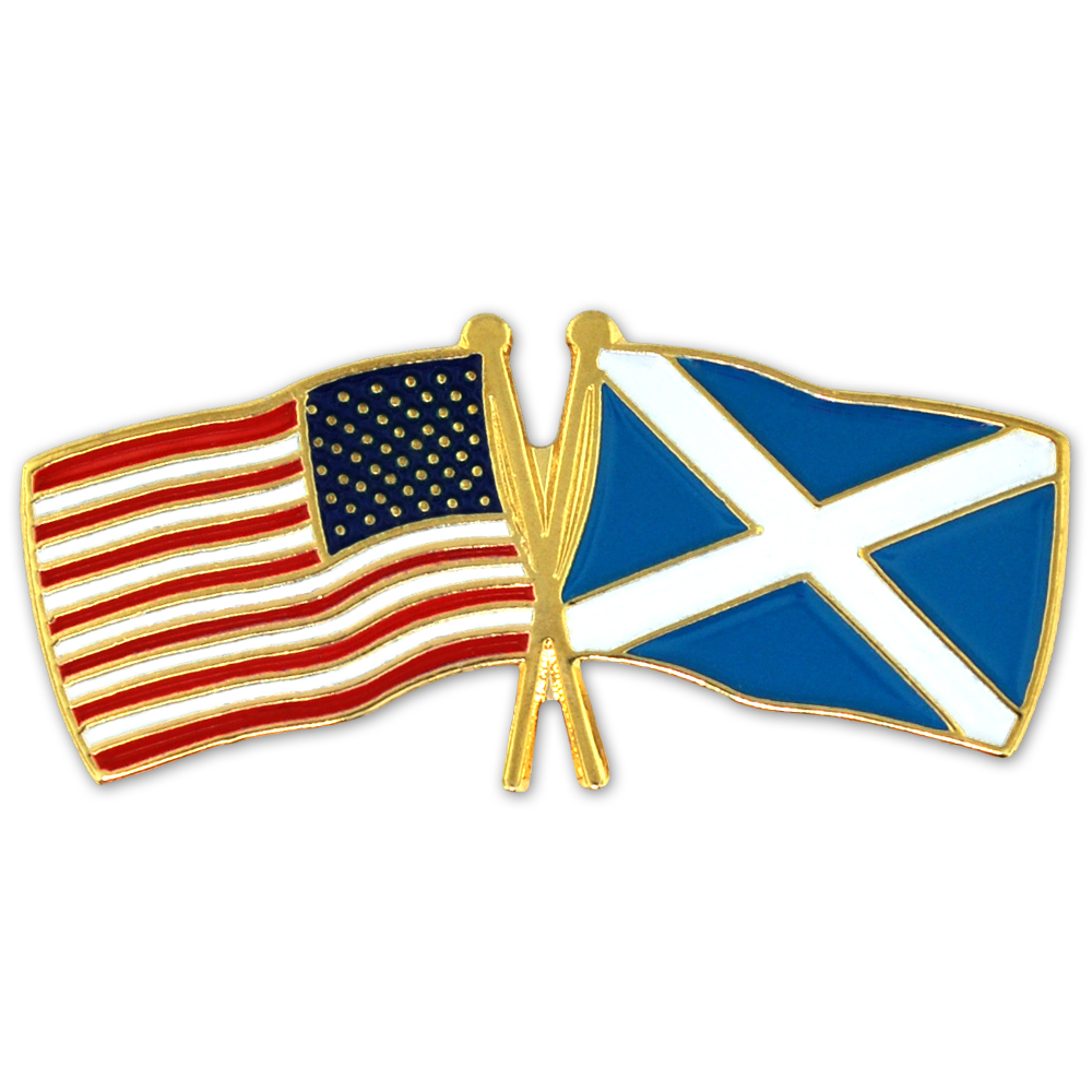 Scotland & Norway Pin Badge | Buy Scotland & Norway Pin Badge
