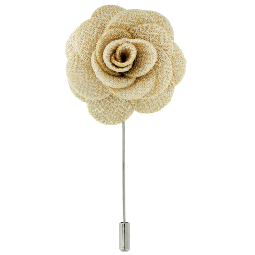 Cloth Flower Stick Lapel Pins Single or Bulk Packs Available eBay