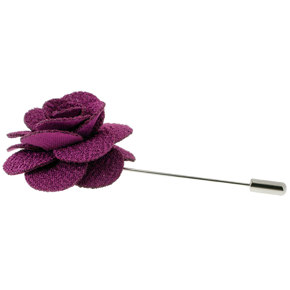 Cloth Flower Stick Lapel Pins Single or Bulk Packs Available eBay