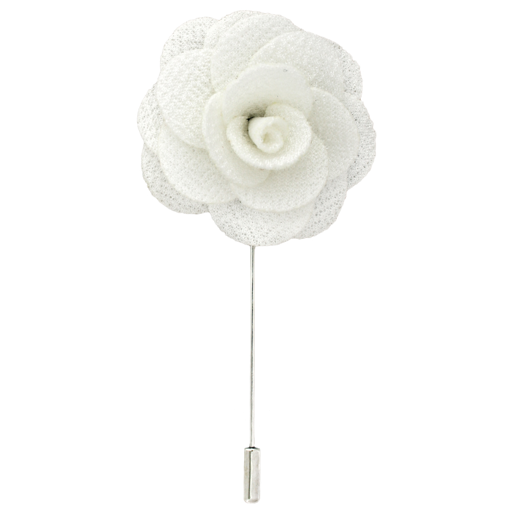 Cloth Flower Stick Lapel Pins Single or Bulk Packs Available eBay