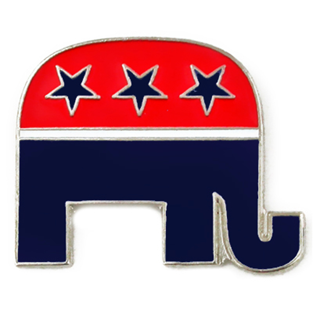 PinMart's Republican Elephant Patriotic Political Lapel Pin eBay
