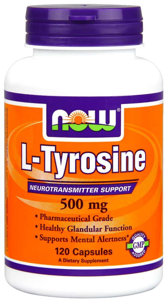 Now Foods LTyrosine 500 mg 120