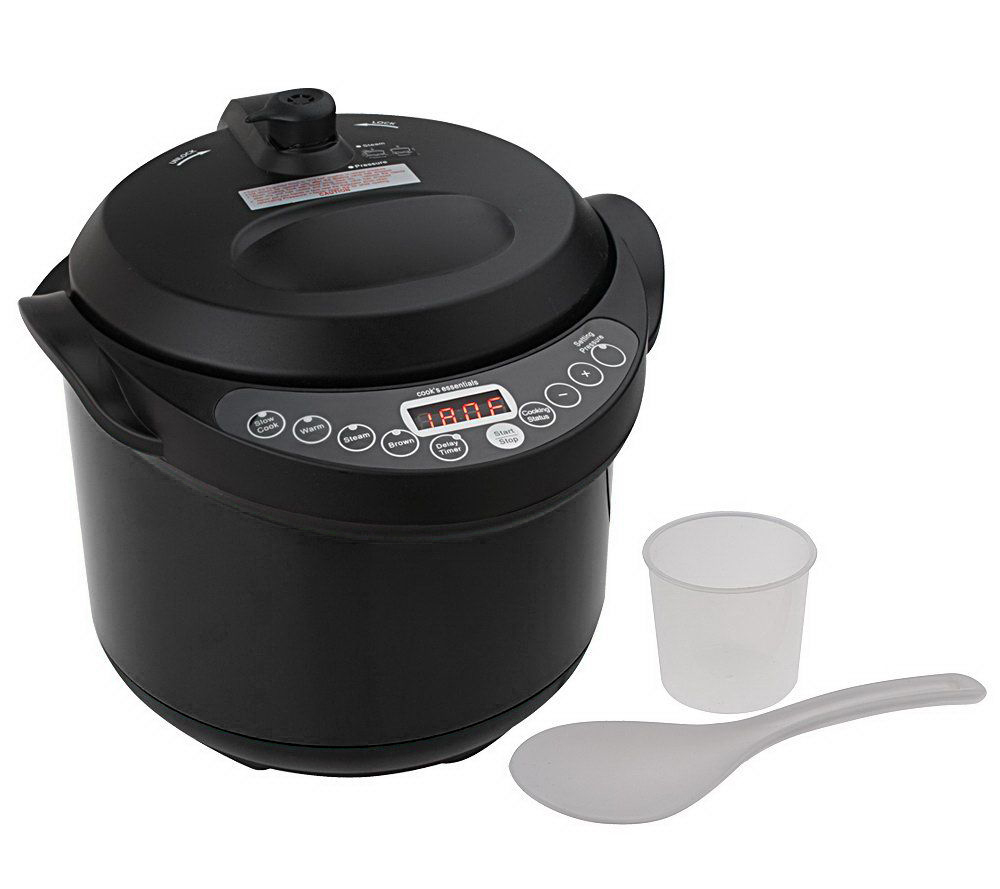 Cook's Essentials 4 Quart Pressure Cooker Digital eBay