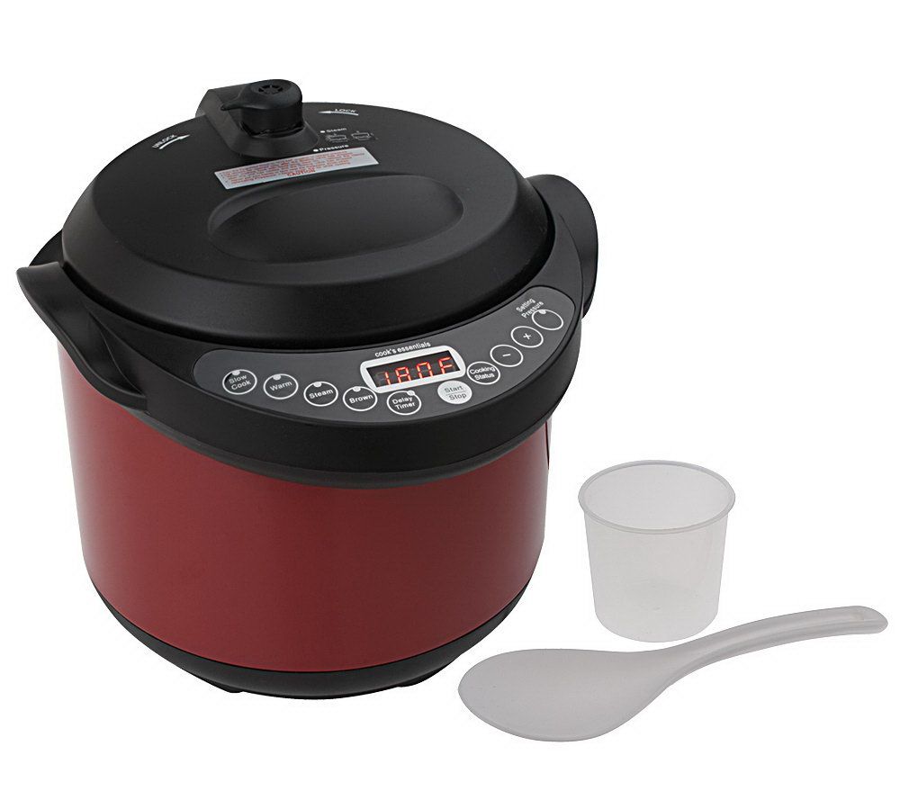 Cook's Essentials 4 Quart Pressure Cooker Digital eBay