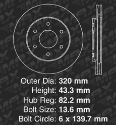 Front Brake Rotors