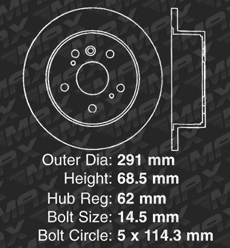Rear Brake Rotors