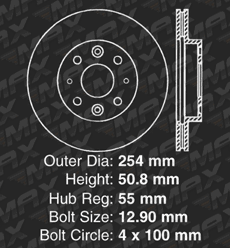 Front Brake Rotors