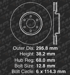 Front Brake Rotors